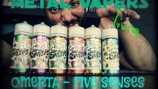 METAL VAPERS LIVE - Omerta - Five Senses