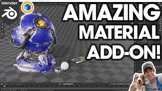 AMAZING Custom Materials in Blender with Fluent Materializer (Add Scratches, Grunge, and MUCH MORE!)