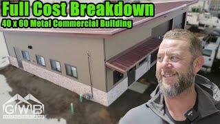 Customer Interview: 40 x 60 Commercial Steel Building Full Cost Breakdown