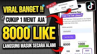 1 MENIT BANJIR LIKE DAN FOLLOWERS‼️- cara menambah like di tiktok gratis tanpa aplikasi