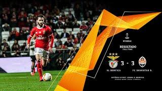 HIGHLIGHTS: SL Benfica 3-3 FC Shakhtar