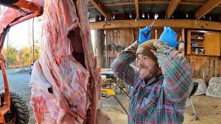 Clueless Homesteader Processes a Pig