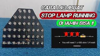 Tutorial membuat stop lamp running sendiri || Di jamin bisa part 1‼️