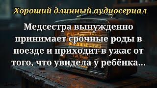 Медсестра вынужденно принимает срочные роды в поезде и приходит в ужас от того, что увидела у ребёнк