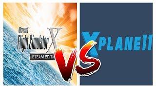 X-PLANE 11 VS FSX - The ULTIMATE Comparison [Vanilla]