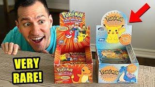 *FIRST TIME OPENING IN 20 YEARS!* Rare Pokemon Cards TOPPS Packs!