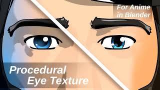 CGTrader - For Anime - Procedural Eye texture Demo ($)