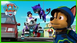 Mighty Pups and Cat Pack stop a rocket and more! - PAW Patrol - Cartoons for Kids Compilation