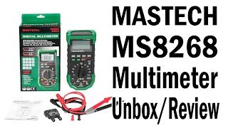 Unboxing and Review of the Mastech MS8268 $23 Multimeter