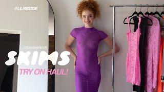 skims transparent try on haul!