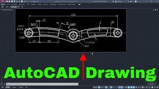 Drawing 23 AutoCAD | AutoCAD Drawing Practice