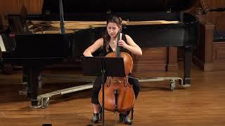 Abigail Monroe plays Cello Solo for Abby by Mary Bianco