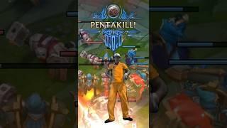 new champion ambessa penta kill  #leagueoflegends #lol#shorts #ambessa