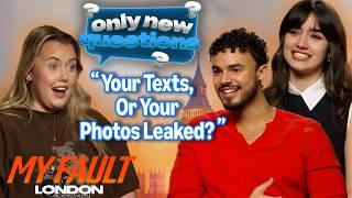 Matthew Broome & Asha Banks Play Only New Questions with Charley Marlowe | My Fault: London