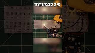 Sensor color TCS34725 | TCS34725 Arduino | TCS34725 RGB Color Sensor Arduino