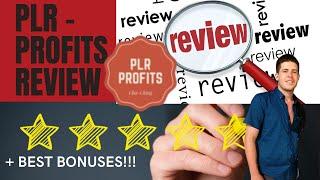 PLR Profits  Review - Honest PLR Profits Review + [FREE BONUSES INSIDE]