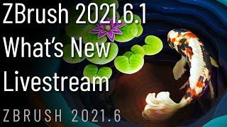 ZBrush 2021.6.1 What's New - Extrude Alpha & Profile, Mesh from Mask, Snake Curve, Mask AO, & More!!