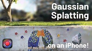 Introducing Splats: On-device 3D Gaussian Splatting