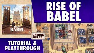 Rise of Babel - Tutorial & Playthrough