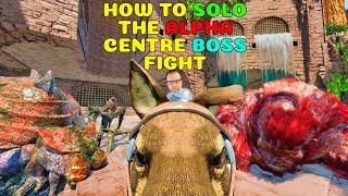 How to SOLO the ALPHA center boss fight | Ark Survival Ascended