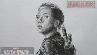 Black widow Pencil Sketch | Suyash aRts |