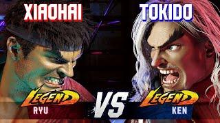 SF6 ▰ XIAOHAI (Ryu) vs TOKIDO (Ken) ▰ High Level Gameplay