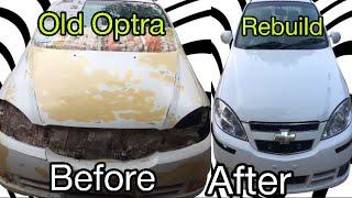 16 YEAR OLD OPTRA CHEVROLET HOW REPAINT CAR RESTORATION ,,, CARS CLINIC,,