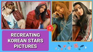 We Recreated Korean Stars / Chinese Stars Instagram Pictures | Vibs World