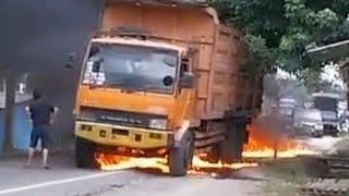 Truck On Fire 