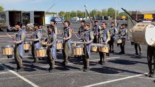 Chino Hills H.S. Percussion Ensemble - Full Run in the Lot - 2024 WGI World Championships Prelims