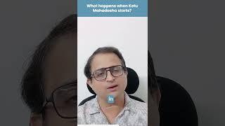 What happens when Ketu Mahadasha starts? #astrologyshorts #ketuinastrology #ketumahadasha