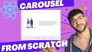 Create Carousel Component in React from Scratch - 2023