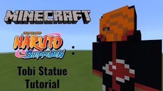 Minecraft | How To Make a Tobi Statue (Naruto Shippuden)