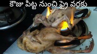 How to prepare Kamju Pitta fry in telugu /Brundhavanam Lo...Chandra kumari