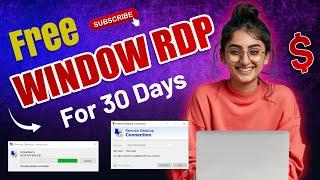 How to set up Free windows RDP server for lifetime | Free RDP 2025 | Get Free RDP Server 2025