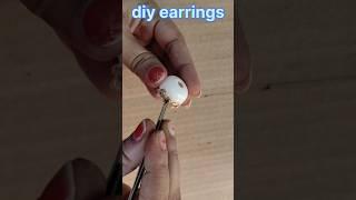 Diy trending earrings#diycrafts #handmadejewelry #shraddhakapoor earrings#shorts #ytshortsviral