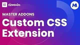 How to ad Elementor Custom CSS on Elementor Free