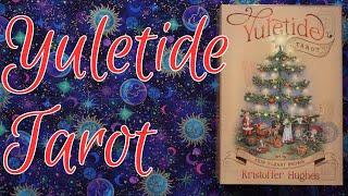 My new favorite HOLIDAY deck!  The Yuletide Tarot by Kristoffer Hughes