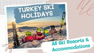 BEST SKİ RESORTS IN TURKEY I 4K VİDEO