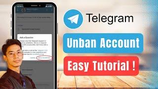 How to Unban Telegram Account !