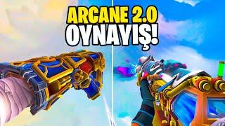 YENİ ARCANE 2 seti ile İLK BELA! (Valorant Arcane 2.0 Oynanış)