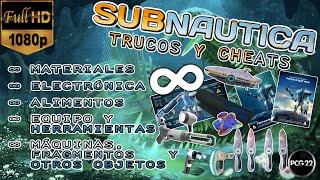 Subnautica Trucos y cheats de recursos (productos y materiales) ilimitados -PCG 22-