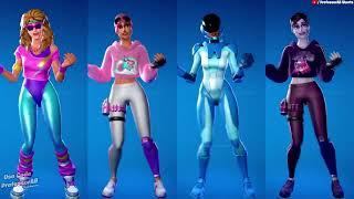 Fortnite What You Want Emote With Got OG Girl Skins Thicc  Who Won ?