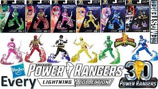 Every Hasbro MMPR Mighty Morphin Power Rangers Lightning Collection 30th Anniversary Remastered