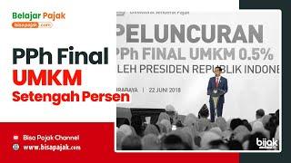 Pph Final UMKM Setengah Persen - Belajar Pajak Bersama Bisa Pajak 43