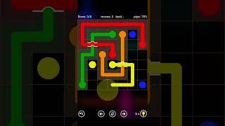 Flow Free Bridges. Daily Puzzles Level 1-9. My Gaming Town 