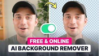 How to ONE-Click Remove Background Image for FREE (AI) 