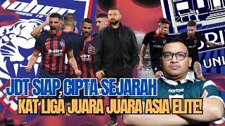 JELANG PERLAWANAN MELAWAN BURIRAM, JDT SIAP CIPTA SEJARAH UNTUK LOLOS PUSINGAN 8 LIGA JUARA" ASIA!!!