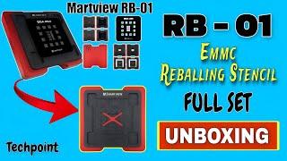 Martview rb-01 reballing stencil | RB - 01 Emmc Repair kit | Rb-01 stensil | ic reballing stencil