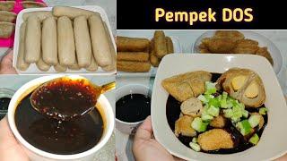 Resep Pempek Tanpa Ikan | Enak Banget, Gurih, Kenyal Lembutnya Awet Plus Kuah Cuko Kental Hitam